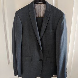 Brooks Brothers Red Fleece Grey Pinstripe Suit 40L
